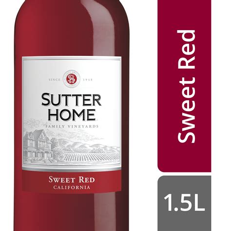 Sutter Home Sweet Red Wine 1.5 LT - Walmart.com - Walmart.com