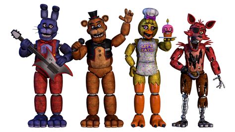 Fnaf minus models by sharptoothedits on DeviantArt