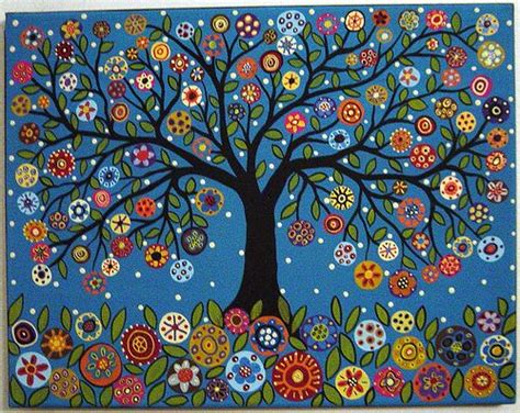 DSC01138 by karlagerard | Tree art, Whimsical art, Art painting