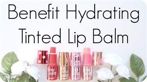 Little Porcelain Princess: Review: Benefit Hydrating Tinted Lip Balm