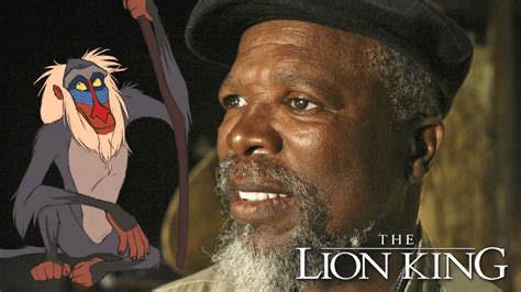 John Kani Cast As Rafiki In Upcoming Lion King Live-Action Film - Geeks ...