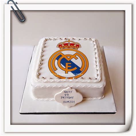 -: REAL MADRID FOOTBALL CLUB CAKE