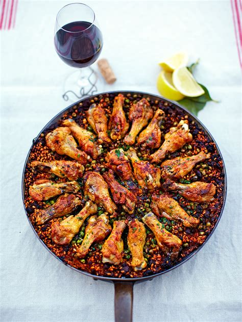 Delicious chicken paella recipe| Jamie magazine recipes