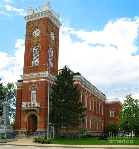 Fulton County Court House 7192 Photograph by Jack Schultz