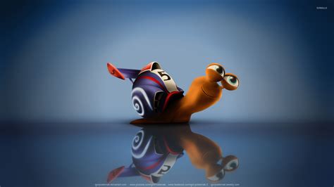 Turbo the snail wallpaper - Cartoon wallpapers - #19896