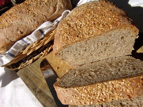 Healthy Brown Bread - Cooking In Plain Greek