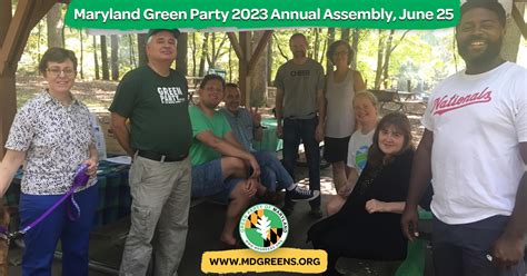 Maryland Green Party 2023 Annual Assembly - www.gp.org