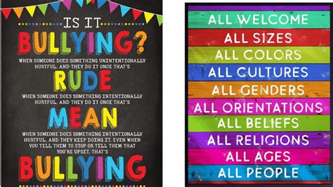 Anti Bullying Posters For Kids Clip Art Library, 54% OFF