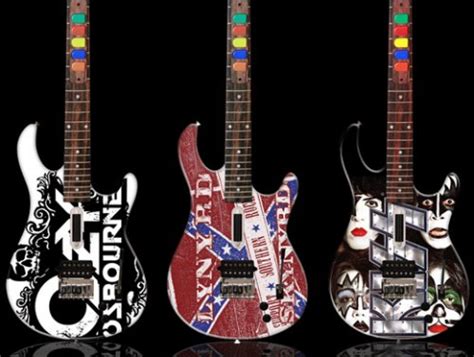 Guitar Hero custom wood guitars - SlipperyBrick.com