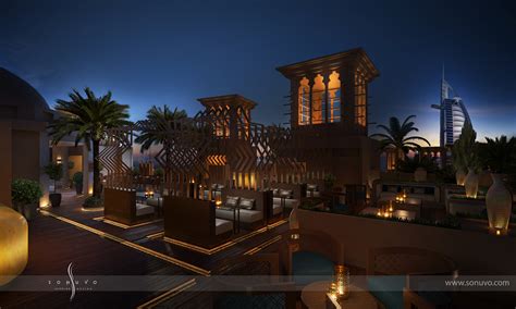 Shisha cafe in Dubai on Behance