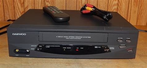 Daewoo Dv-t50n Mono VHS VCR Recorder Player VHS Player With - Etsy UK