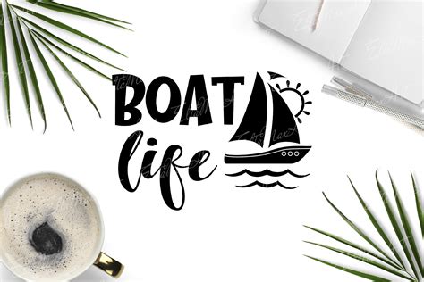 Boat life SVG, Lake Quotes SVG, Funny Quotes svg, Lake Signs (732889) | Cut Files | Design Bundles