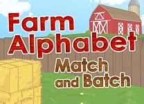 Farm Alphabet Match and Batch Educational Game | ABCmouse