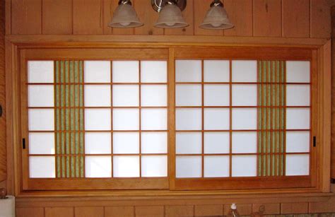 Kitchen Shoji window covering #18 | 2 panel shoji screen, He… | Flickr