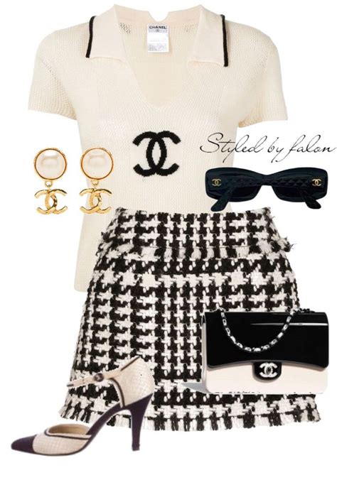 Vintage Chanel Outfit, Chanel Skirt Outfit, Chanel Casual Outfit, Chanel Outfit Aesthetic ...