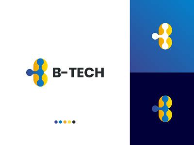 B Tech Logo - Tech Logo Design by Abdul Gaffar on Dribbble