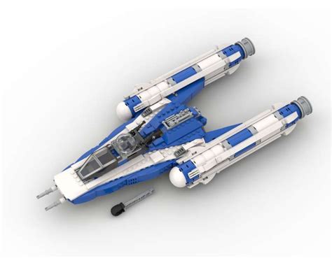 LEGO MOC 8037 Y Wing in Clone Wars S7 Blue by 6211 | Rebrickable - Build with LEGO