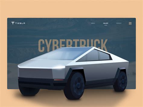 Tesla Cybertruck Drawing