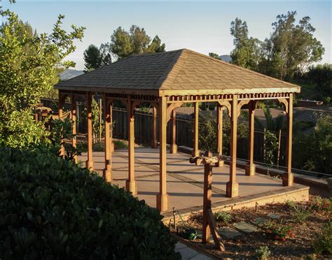 Customer's Photo - 12 x 20 Cedar Rectangular Gazebo