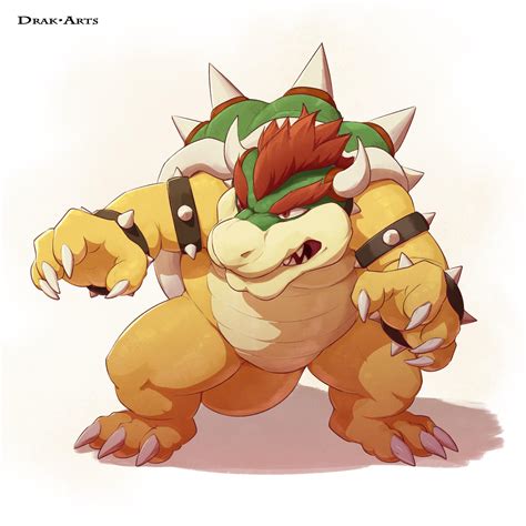 I made some bowser fan art... Decided to share : r/bowser