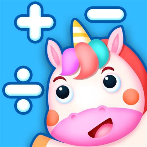 Baby Unicorn Girl Math Games by Maker Labs