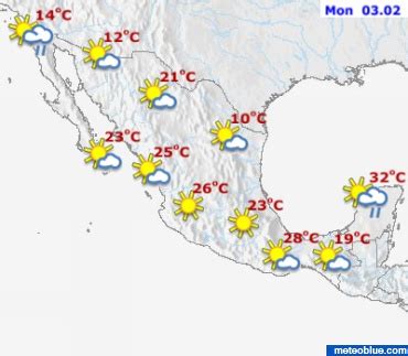 Current weather Mexico City - meteoblue