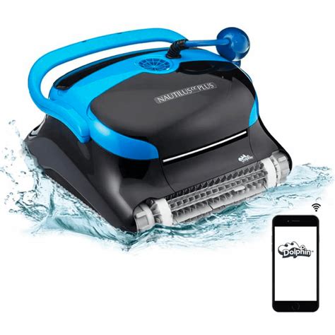 Dolphin Nautilus CC Plus Robotic Pool Cleaner with Wifi - 99996406-PCI ...