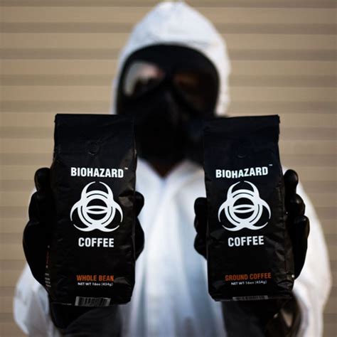 BIOHAZARD COFFEE | The World's Strongest Coffee | 928mg of Caffeine ...