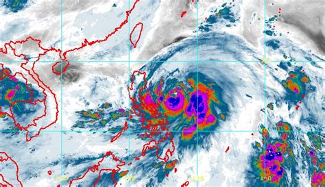 Typhoon Egay rapidly intensifies over Philippine Sea