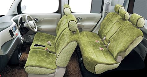 Nissan Cube 15x Green Komorebi Selection: Complete with Velour Seats