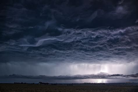 Panoramic landscape photography of nimbus clouds over island beside river HD wallpaper ...