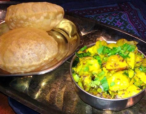 Poori Bhaji - Holy Cow Vegan