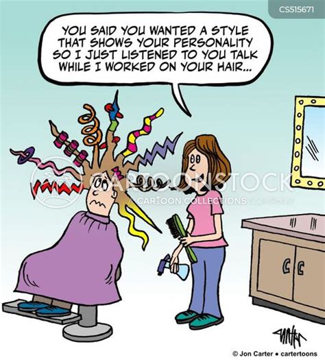 Hair Salon Cartoons and Comics - funny pictures from CartoonStock