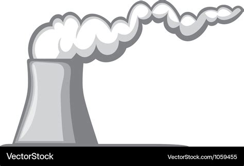 Nuclear power plant Royalty Free Vector Image - VectorStock