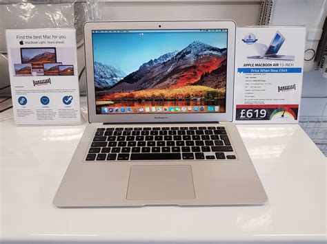 Apple Macbook Air 13-inch: Core i5 4GB 256GB-SSD High Sierra | Laptop ...