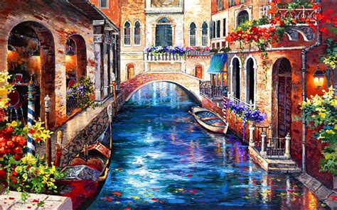 🔥 Free Download Venice Paintings Hd Wallpaper Background Image by @bmorris15 | WallpaperSafari