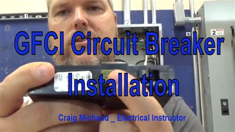 Gfci Circuit Breaker Installation