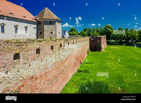 Fagaras fortress and castle - Fagaras, Romania, Transylvania Stock ...