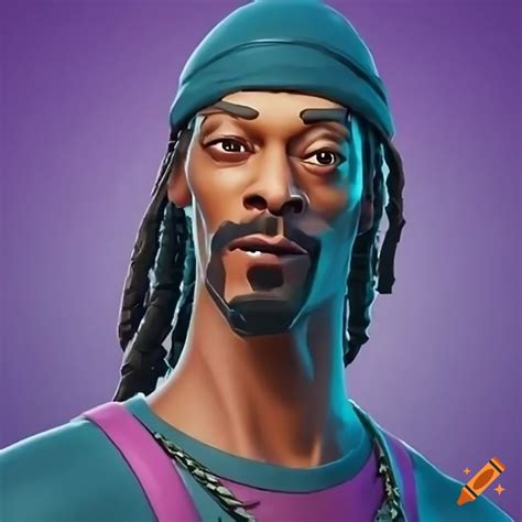 Snoop dogg playing fortnite on Craiyon