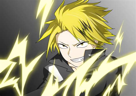 Download Denki Kaminari Anime My Hero Academia HD Wallpaper by 猫眉