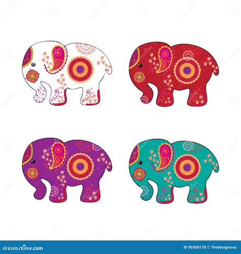 Hindu Elephant Art