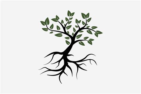 Minimalist Nature Tree Logo Vector Icon Graphic by PyruosID · Creative ...