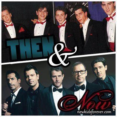 New Kids On The Block Then & Now. Just like a fine wine...better with age! | New kids on the ...