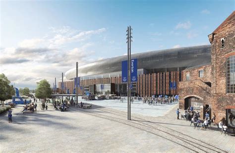 Everton reveal stunning final designs for new Bramley-Moore Dock Stadium as fans are promised ...