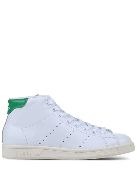 Adidas originals High-top Sneakers in White | Lyst