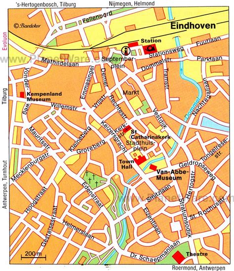 11 Top-Rated Tourist Attractions in Eindhoven, Netherlands | Eindhoven, Tourist attraction, Map