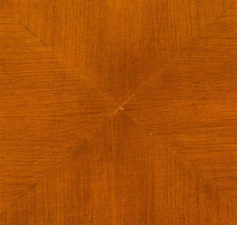 John Widdicomb Fruitwood Square Coffee Table For Sale at 1stDibs