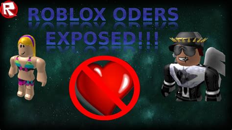 ROBLOX ODERS EXPOSED!!! - YouTube