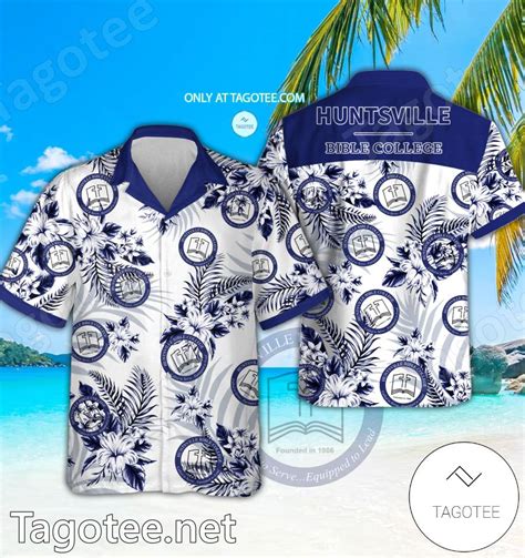 Huntsville Bible College Logo Hawaiian Shirt And Shorts - EmonShop - Tagotee