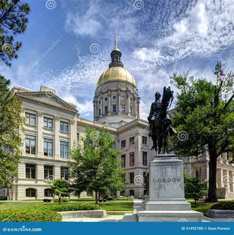 Georgia State capitol stock photo. Image of famous, cupola - 31492788